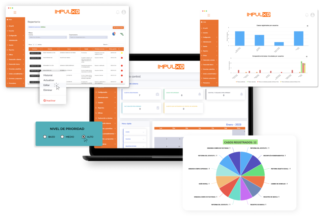 Software de Gestión para Abogados y Estudios Jurídicos
